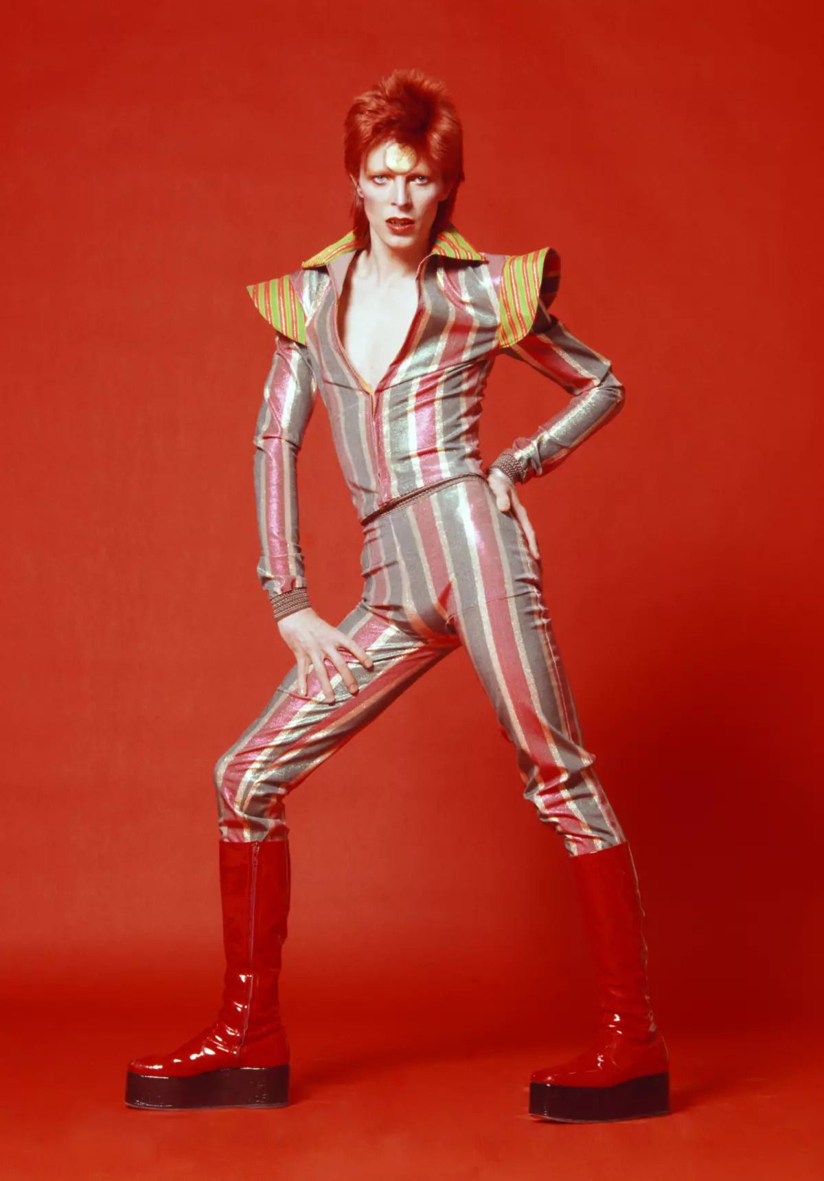 David Bowie Ziggy Stardust – handgefertigte tschechische Marionette #6