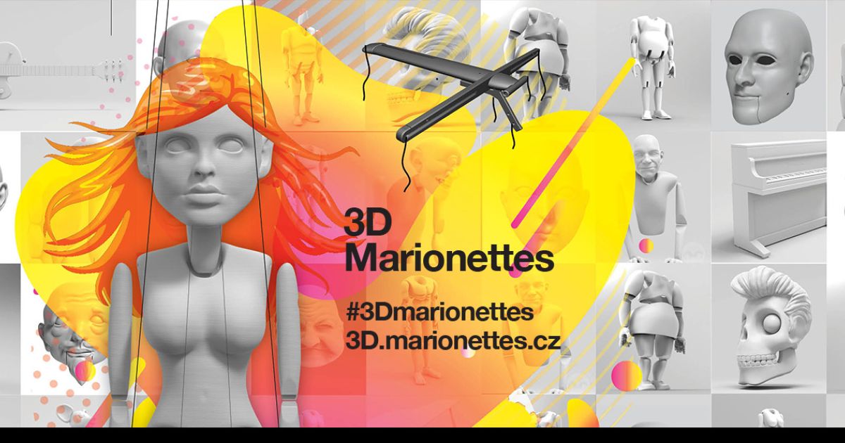 3D-Modelle von Marionetten fr 3D-Drucker - STL-Dateien | Marionettes.cz