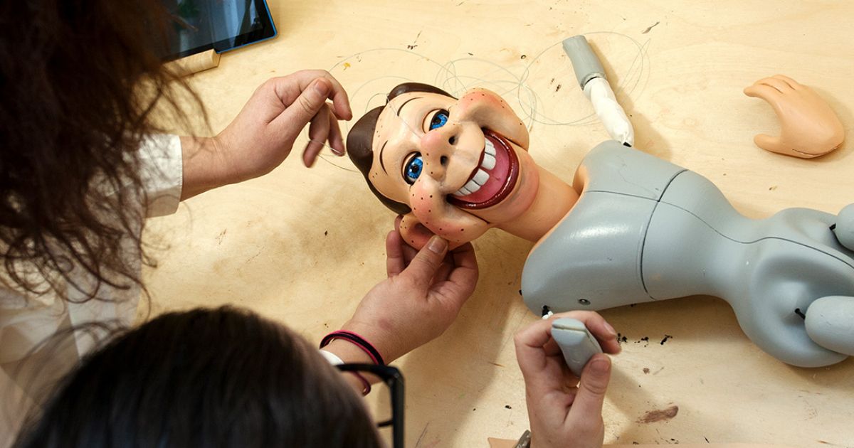 Marionnette à main monstre petit joe ventriloque Living Puppets -W766 dans  Marionnette ventriloque sur Boutique des marionnettes