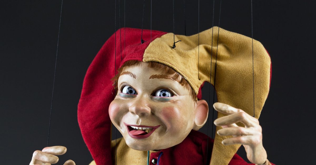 Large Jester Marionette | Marionettes.cz