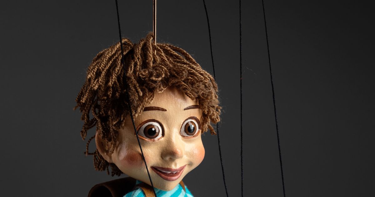 Schoolboy Lovely Handmade Puppet