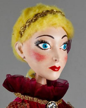 3D Model of Princess head for 3D print 127 mm