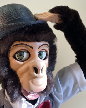 Mr. Monkey - marionnette figurine sur mesure