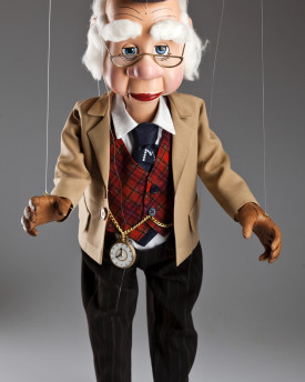 Mr. Bluster marionette - Replica