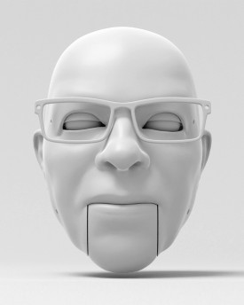 Männer mit Brillen - 3D-Modell für 3D-Druck
