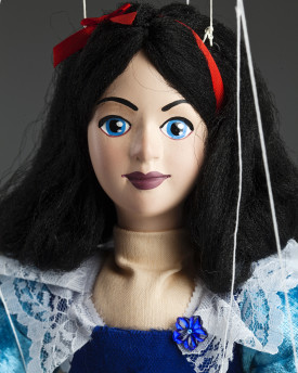 Beautiful Snow White -Traditional Czech Marionette