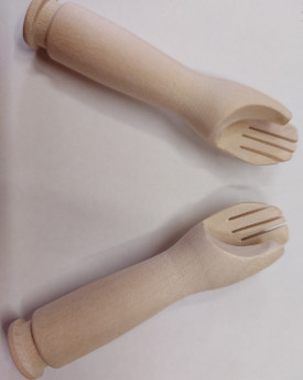Vyrábíme loutku: Ruce pro tělo 32 cm