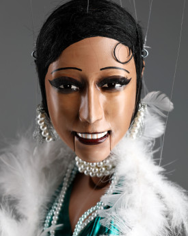 Josephine Baker - Portrait Marionette 24 inches (60 cm) tall
