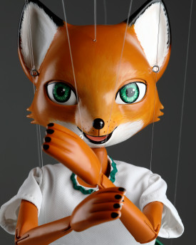 Dancing Fox - 24 inches tall professional marionette