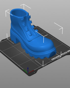 Boty 'kanady', 3D model k tisku pro 100cm loutku