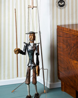 Stand for a big marionette adjustable - up to 160 cm tall