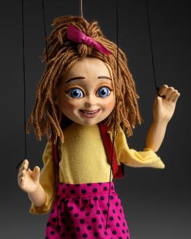 Schoolgirl - Lovely Handmade Marionette Puppet