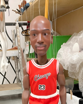 Modèle 3D de la tête de Michael Jordan pour l'impression 3D