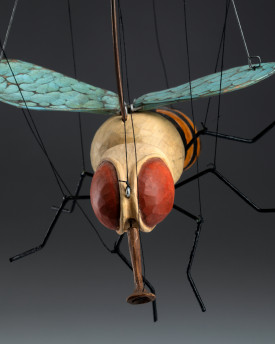 Wasp - Wooden Hand-Carved Marionette
