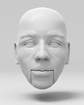 Modello 3D di testa di Bob Marley per la stampa 3D