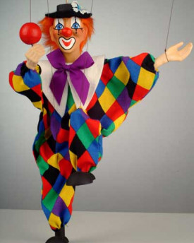 Clown Olda Marionette