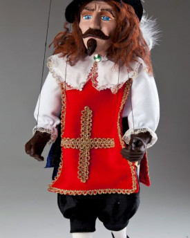 Musketeer Pierre Czech Marionette Puppet