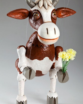 Happy Cow Czech Marionette