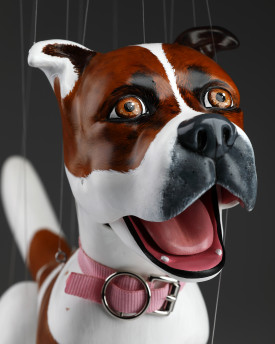 Happy Dog - Marionnette Professionnelle