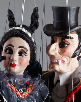 Mr. and Mrs. Dracula Marionettes