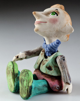 Loxy Gnom Keramik Figur