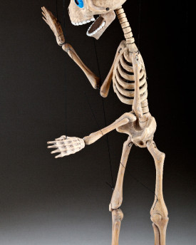 Scheletro speciale unico intagliato da Aleš