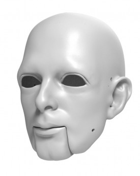 3D Modèle de tête d'un homme étroit d'esprit  pour l'impression 3D