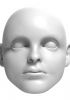 foto: 3D Modèle de tête de garçon de 13 ans pour l'impression 3D 115 mm