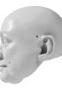foto: Wohlhabender Mann 3D Kopfmodel für den 3D-Druck 130 mm