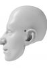 foto: 3D Model of young man's head for 3D print 90mm