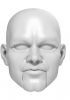 foto: Modèle de tête de Matt Damon pour l'impression 3D 125 mm