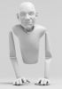 foto: Modèle de tête de John Eck pour l'impression 3D