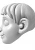 foto: 3D Modèle de tête d'un gracon d'un film d'animation pour l'impression 3D 135 mm