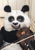 foto: tanzender Panda 3D Model für den 3D-Druck