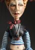 foto: Marionnette en bois sculpté à la main Ladybug, Zoo Sapiens collection