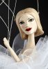 foto: Ballerine marionnette en bois sculpté à la main