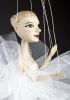 foto: Marionetta ballerina in legno intagliata a mano - Piccola ballerina