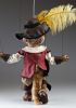 foto: Der gestiefelte Kater aus Holz handgeschnitzte Marionette