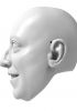 foto: 3D Model hlavy businessmana pro 3D tisk 145mm