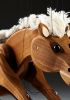 foto: Holzschnurpuppe - Horse Brownie