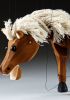 foto: Dřevěná loutka koníka - Hnědák