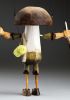 foto: Mr. Mush - a string puppet of a forest mushroom elf