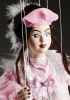 foto: Beautiful Cinderella - a string puppet in a pink dress with a veil