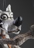 foto: Frajer vlk v jarních lacláčích – loutka z kolekce Zoo Sapiens