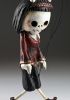 foto: Superstar Skeleton of Devil lady - a hand carved string puppet with an original look