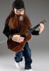 foto: Musicien sur mesure Marionette avec une guitare - 60cm de haut basique