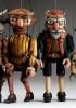 foto: King from old fairy tales - retro marionette puppet