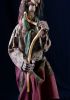 foto: Antike Hexenpuppe mit Stab - antike Marionette