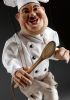 foto: Küchenchef Oliver - eine herzensgute handgemachte Marionette Puppe