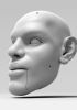foto: Lebron James, modèle 3D d'une tête pour marionnette 100cm, bouche ouverte et yeux mobiles